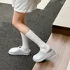 Explosiones EVA Baotou Zapatillas para Hombre Ropa de Exterior Antideslizantes Impermeables Sin Agujeros Medias Zapatillas Alto Valor de Color Zapatos Sin Agujeros para Pareja