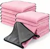 Toalha para Lavagem de Carro, Toalha de Limpeza de Carro Espessa de Veludo Coral Dupla Face, Pano Absorvente para Carro, Toalha Grande, Toalha Especial para Limpeza de Carro