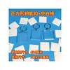 Pacote de Material para Chaveiro em Branco DIY Desenho Texto Cartões Manuscritos Tiras de Papel Pequenas Feitas à Mão Casca Vazia para Estudante