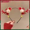 Bonita diadema de oso de peluche, regalo navideño, diadema, decoración navideña, tarjeta para el cabello, joyería con foto, accesorios para el cabello para mujeres