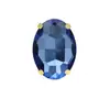 Broca de garra de cristal oval em forma de ovo de cristal de vidro furadeira costurada à mão material para acessórios de vestido de noiva acessórios de cabelo