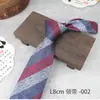 Corbata Formal de Negocios para Hombre Informal Moderna Jacquard de 8cm Corbata Rayada Británica Retro Fabricante Stock Disponible