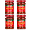 Molho de Alho e Pimenta Chinês, Molho de Pimenta Guilin, Rei Extra Picante, Macarrão Instantâneo Rei Picante, Acompanhamento para Hot Pot e Macarrão