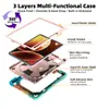 Xiaomi Pad7 11.2 pulgadas 3 en 1 Anticaídas PC+Silicona Soporte Giratorio 360 Grados Correa de Mano Funda Protectora