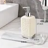 Loción de Hotel Embotellada Champú de Lujo Ligero Gel de Ducha Desinfectante de Manos Dispensador de Jabón de Presión para Encimera de Baño del Hogar