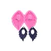 Brincos de alienígena chaveiro de silicone molde de gota epóxi joias artesanais DIY
