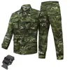 Conjunto de Uniforme de Camuflaje para Hombres y Mujeres, Resistente al Desgaste y Transpirable, Uniforme de Entrenamiento Militar Estudiantil, Uniforme de Entrenamiento Físico al Aire Libre, Fabricante de Ropa de Trabajo de Protección Laboral