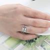 Anillo cruzado calado I am enough transfronterizo I am enough apertura inspiradora anillo ajustable