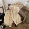 Liquidação, sem trocas ou devoluções, 15 yuanCalças infantis MaiBao, calças compridas casuais de algodão estilo coreano para meninos, versáteis para o dia a dia