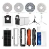 Accesorios Compatibles Wanchuang para Robot Aspirador Dreame L10S Ultra Gen 2: Cepillo Rodante, Cepillo Lateral, Consumibles, Bolsa para el Polvo, Filtro, Mopa