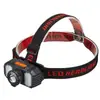 Linterna Frontal LED Multi-Luz KX-207 - Linterna Frontal Zoomable LED 12-LED XPE+SMD - Compatible con Batería 18650 - Recargable por USB Impermeable Luz para Acampar al Aire Libre