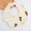 Babero de gasa de algodón puro Clase A anti-escupitajo absorbente suministros para bebé recién nacido madre y bebé al por mayor babero para bebé
