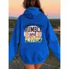 Sudadera con capucha de comercio exterior transfronterizo adecuada para Temuwish Amazon Diseños impresos: Mantente Humilde y Amable