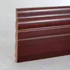 Rodapié de Madera Maciza Nórdica, Azulejo de Esquina para Rodapié, Línea de Pie de Madera Maciza Horneada en Blanco 10cm, Línea de Pie de Esquina de Madera