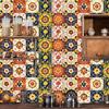 Comercio Exterior Transfronterizo Se Especializa en Azulejos de Cerámica Dura de Cristal Estilo Marroquí para Renovación de Estufa Pegatinas de Pared Autoadhesivas a Prueba de Aceite
