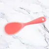 Atacado de fábrica colher de sopa doméstica Cozinha colher de arroz de silicone pá para panela de arroz não machuca o recipiente interno colher de arroz
