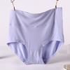 Ropa interior modal extragrande de color sólido para chicas gorditas Calzones de cintura alta para mujer Obesidad Talla grande para chicas gorditas