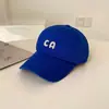 Boné de Baseball com Letra Estilo Coreano ins Feminino Primavera e Verão Versátil para Casal Proteção Solar Pequena Rosto Masculino Moderno