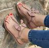 Sandálias rasteirinhas com máquina de borboleta 2021 sapatos femininos JGB2021N0006031