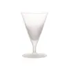 Vaso de Cóctel Escarchado Estilo Japonés, Copa de Cóctel Específica para Bar de Cristal, Copa de Martini Triangular Ultra-Delgada Escarchada con Hielo