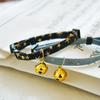 Collar Lindo de Vaquero para Mascota con Patrón Dorado Estrella de Cinco Puntas Campana Grande Ajustable Accesorios para el Cuello de Gato y Perro Teddy