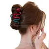 Pinza para el Cabello Elegante 2026 para Mujer, Sensación de Alta Gama, Nuevo Pasador de Tamaño Grande para la Parte Posterior de la Cabeza, Accesorio para el Cabello tipo Pinza de Tiburón