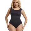 Ropa interior moldeadora de una pieza transfronteriza, Camisola Corsé Moldeador Corporal para Mujer, Pantalones de Control de Abdomen, Ropa Interior con Abertura en la Entrepierna, Soporte de Sujetador Moldeador Levanta Glúteos