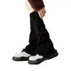 Calcetines de Otoño e Invierno para Mujer, Calcetines Blancos Holgados, Calcetines Cálidos para Pantorrilla Estilo Jk, Calentadores de Piernas Holgados Estilo Perezoso Talla Grande, Calcetines Largos Y2K