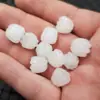 Jade Branco Hotan de Xinjiang Jade Pimenta Contas Soltas Contas Soltas de Seda Dourada Jade Contas Soltas Pulseira Colar DIY Contas Soltas