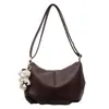 Bolsa Tote Casual de Gran Capacidad para Mujer 2025 Otoño Nuevo Bolso de Hombro Cruzado Versátil Retro de Gama Alta