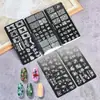 Suministro Transfronterizo de Juegos de Placas de Estampado para Uñas, Plantillas DIY de Transferencia para Uñas, Venta al por Mayor de Fabricantes