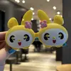 Novos Óculos Polarizados Inteligentes para Bebês e Crianças Formato de Coelho de Desenho Animado Óculos de Sol Flip-Up Óculos de Sol de Silicone com Melodia