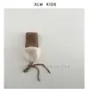 Atmósfera Navideña~Ins Coreano Otoño e Invierno Cálido Rojo Festivo Año Nuevo Orejeras Niños Cordones Protección Auditiva Bufanda para el Cuello Tendencia