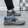 Sapatos de Lona Respiráveis Sapatos Masculinos 2025 Primavera Esportes Sapatos de Skate Masculinos Novo Nicho Original Tênis de Treino Alemães - Liquidação