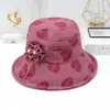 Sombreros para Mujer en Primavera y Verano, Sombreros para Mujeres de Mediana Edad y Mayores, Sombreros de Protección Solar para Señoras Mayores, Sombreros para Abuelas y Madres de Mediana Edad y Mayores, Sombreros de Pescador Retro para Proteger del Sol