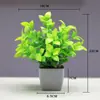 Punto Nuevo Bonsái Plantas de Decoración para el Hogar Pequeños Adornos Flores Artificiales Plantas Verdes Plantas en Maceta Flores Artificiales Fábrica Venta al Por Mayor