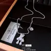 Collar con Colgante de Oso Estrella de Circonita y Perla, Cadena para Clavícula de Lujo Sutil y de Nicho, Accesorio Versátil y Elegante para Mujeres