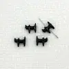 Aleación Dibujo Animado Gatito Perla Macarrón Gatito Accesorios con Perlas Joyería Hecha a Mano DIY Colgante para Bolsos Pulsera Material