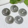 Cristal de pedra natural transfronteiriço 2cm fivela de paz anel pingente acessórios de colar atacado pingente de acessórios antigos