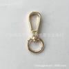 Hebilla para perro accesorios de metal para equipaje placa trasera redonda de 4 puntos gancho de tracción giratorio