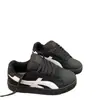 Zapatillas de Mujer de Nicho 2025 Nuevos Zapatos Versátiles de Moda Negros con Suelas Gruesas para Aumento de Altura, Mocasines Deportivos Casuales