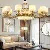 Faroles Clásicos de Palacio, Restaurantes de Hotel, Candelabros de Estilo Chino, Lámparas de Jade y Cobre de Estilo Chino