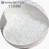 Cuentas de Cristal Semilla Yuxing Importadas de Japón, Transparentes Teñidas en el Núcleo, 1.5/2/3 mm, para Manualidades DIY, Bisutería y Materiales para Pulseras