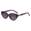Nuevas Gafas de Sol Retro Ojo de Gato 2025 para Mujer en Viajes de Verano, Anti-UV, Gama Alta, Favorecedoras del Rostro, Gafas de Sol con Montura Pequeña y Grande