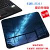 Estilo de cura fresco pequeno simples Office Mouse Pad Alto Valor de Cor Portátil pintado à mão Natural Cenário Arte Computador Pad