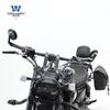 Adecuado para parabrisas, deflector de viento delantero y modificación de scooter Qianjiang Flash 350