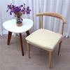 Cojín Elástico para Asiento de Silla de Comedor Cubierta de Media Silla Uso en Hotel Restaurante Hogar Cubierta de Asiento con Forma de Cuerno Venta al por Mayor Cubiertas para Mesas y Sillas