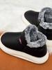 2025 Nuevas Pantuflas de Algodón para Mujer Transfronterizas con Talón Todo Incluido y Suelas Gruesas para Invierno Calientes Calzado Exterior para Parejas Casual Talla Grande Zapatos de Algodón