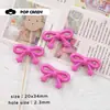 DIY Crema Colorido Encaje Estrella Lazo DIY Accesorios Hechos a Mano Cuentas Sueltas Acrílico Cadena para Teléfono Móvil Llavero Cuentas