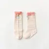 Calcetines de Algodón de Malla Fina para Bebé, Temporada Primavera Verano 2021, Calcetines Sueltos con Puño para Aire Acondicionado, Calcetines Largos para Bebé, Calcetines Repelentes de Mosquitos